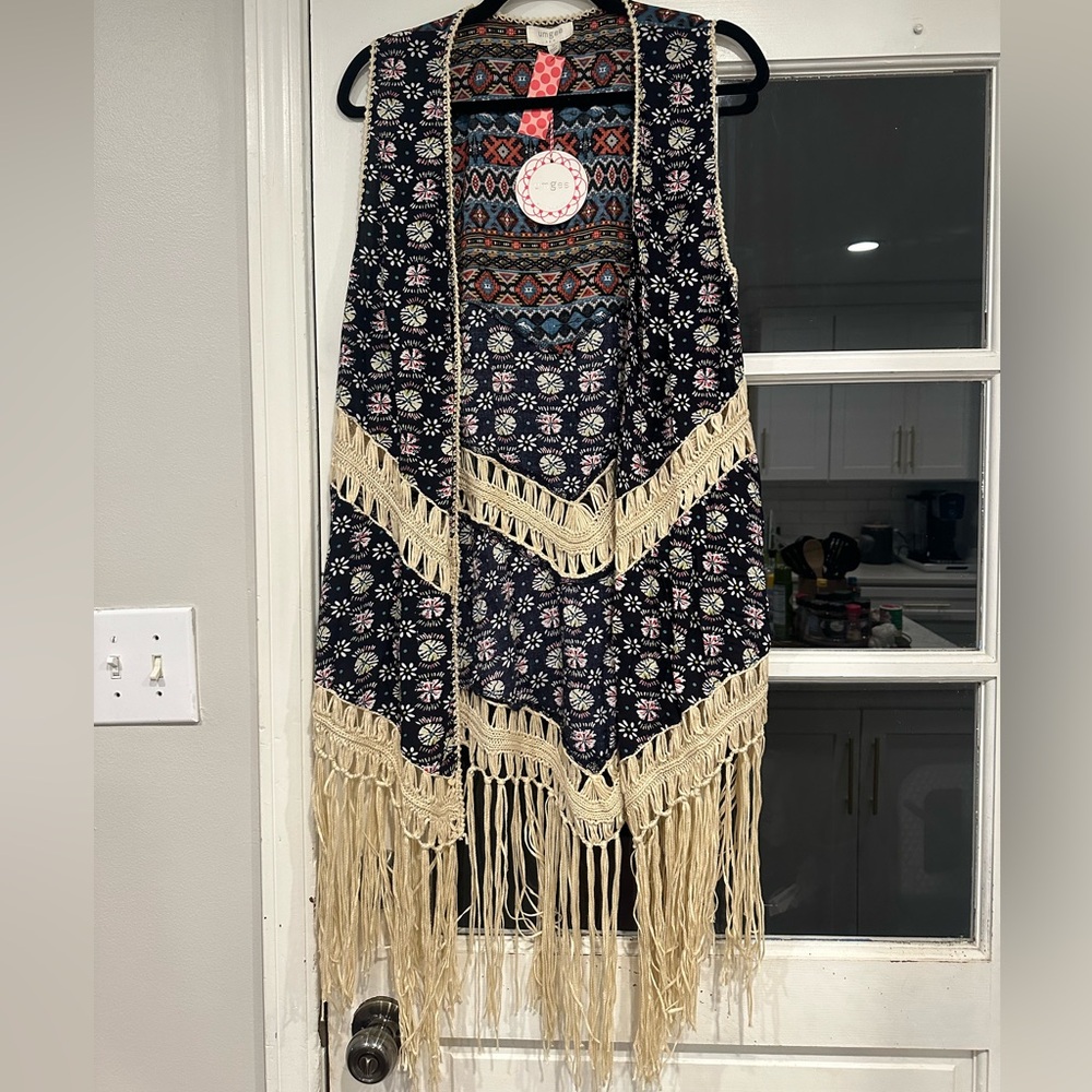 Umgee boho vest